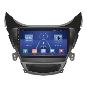 Штатная магнитола Lesko для Hyundai Elantra V (MD) 2010-2014 экран 9" 4/64Gb 4G Wi-Fi GPS Top