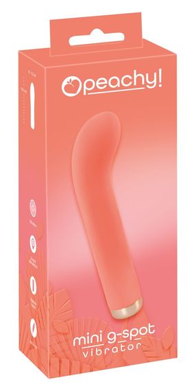 Мінівібратор для точки G ПЕРСИК Sex Aura