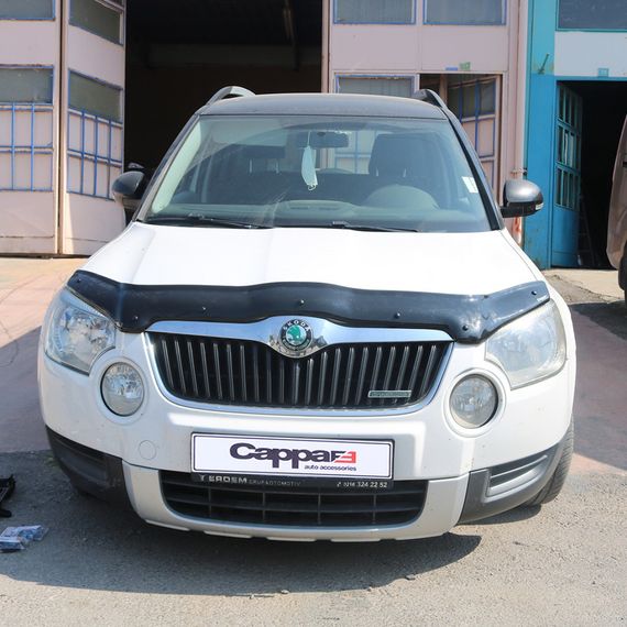 Дефлектор капота 2009-2013 (EuroCap) для Skoda Yeti | Зображення 2