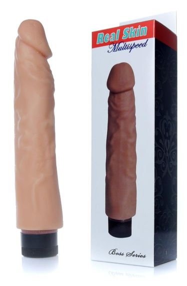 Вібратор Boss Series - Real Skin Flash, (довжина 23 см, діаметр 4 см) BS6700067 sexstyle | Зображення 1