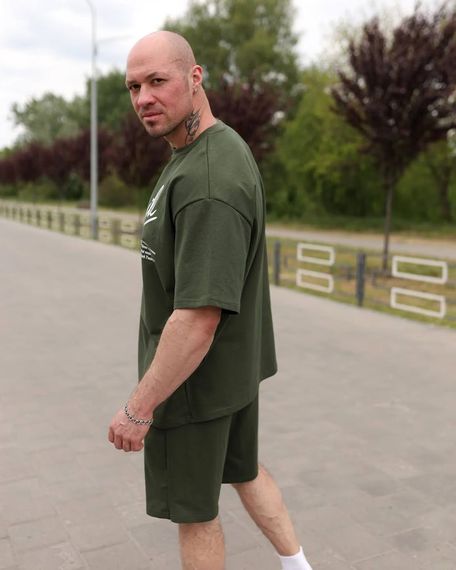 Комплект чоловічий (футболка+бриджі) Носи своє 60 Зелений (p-14331-161497) | Зображення 6