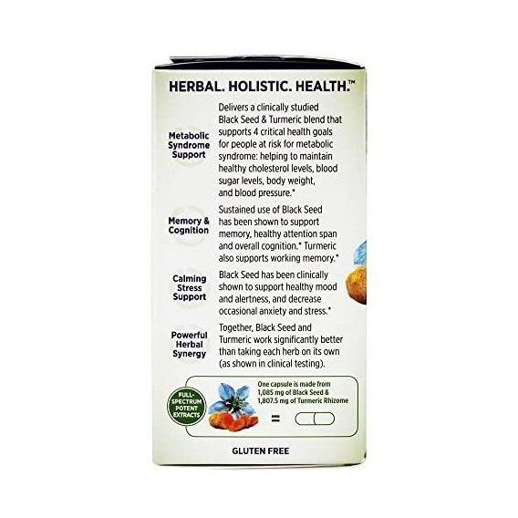 Комплекс для профілактики діабету New Chapter Golden Black Seed 30 Veg Caps NCR-90151 | Зображення 4