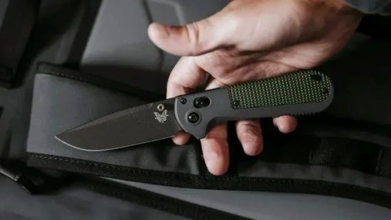 Нож BENCHMADE REDOUBT Тактический нож Армейский нож Нож складной Тактические ножи Ножи карманные | Зображення 2