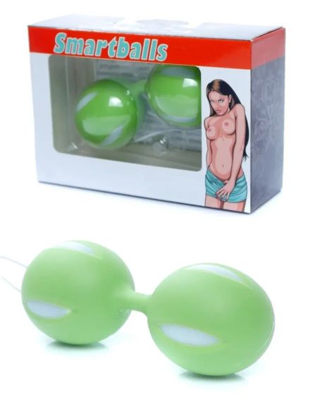 Вагинальные шарики Boss Series - Smartballs Green, BS6700019 sexstyle | Зображення 1
