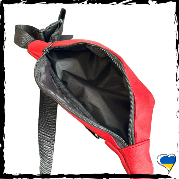 Бананка Guess. Сумка через плече, сумка на пояс. Гесс чорна, унісекс | Зображення 4