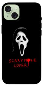 Чохол з картинкою Scary movie lover для Apple iPhone 15 Plus (6.7")