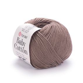 Пряжа YarnArt Baby Cotton No 407 (Ярнарт Бебі Коттон) 50 г / 165 м напівбавовна для дитячих речей та іграшок амігурумі