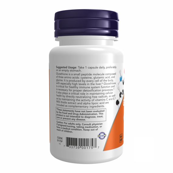 GLUTATHIONE 500mg - 30 vcaps | Зображення 2