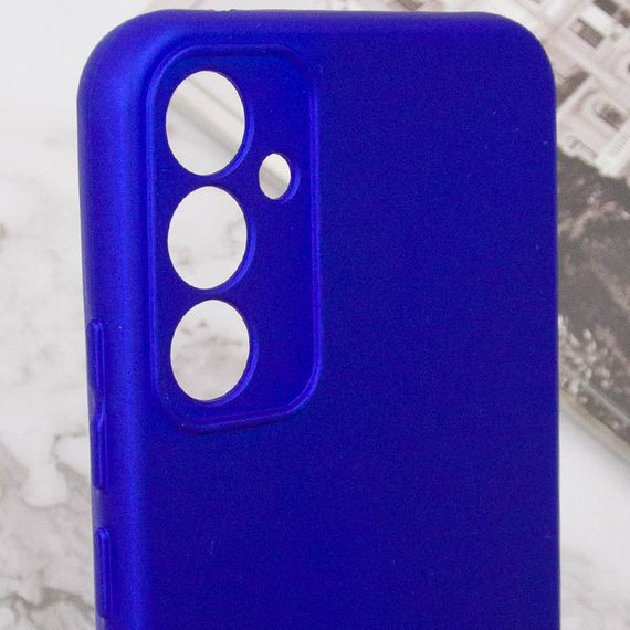Чохол Silicone Cover Lakshmi Full Camera (AA) для Samsung Galaxy S24 FE Синій / Iris | Зображення 4