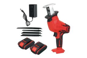 Портативна акумуляторна шабельна пилка лобзик 48V 2АКБ RED