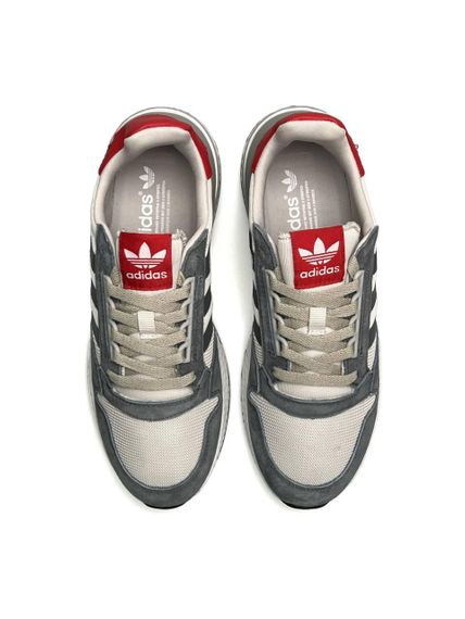 Кроссовки ZX 500 RM Grey Four Scarlet весна / лето / осень A3612 45 28,5 | Зображення 4