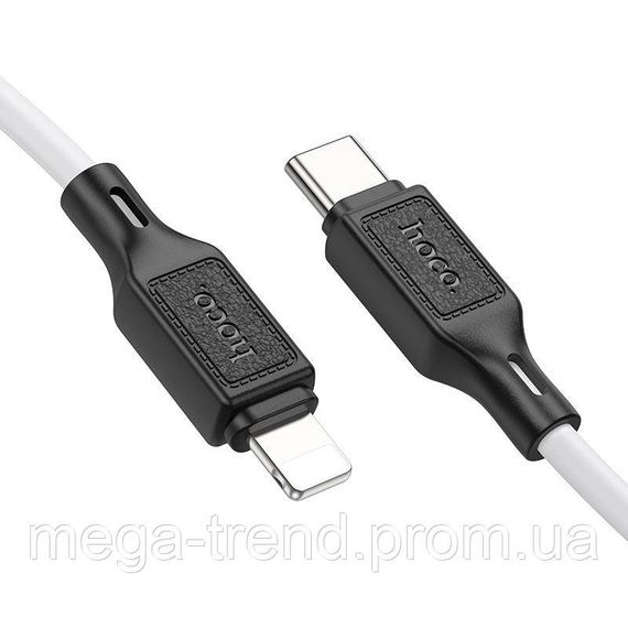 Кабель Hoco Type-C to Lightning cool silicone PD charging data cable X90 |1m, 20W, 3A| | Зображення 7