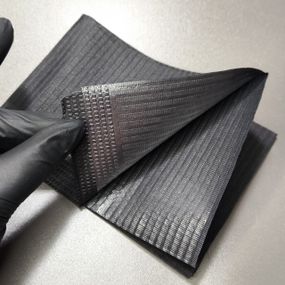 Водонепроницаемые трехслойные салфетки для сушки инструмента 32х45см (черные) 20шт