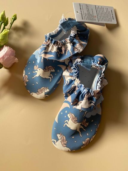 Дитячі аквашузи для дівчинки коралки Єдиноріг 28 розмір