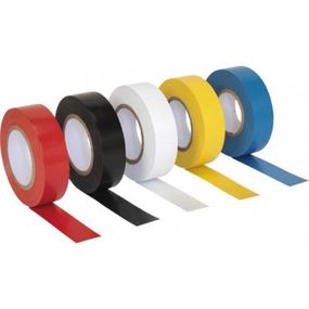 Изоляционная лента SHUNHUI 0.13мм*18мм*20м Yellow, temp -10°С/+ 80°С, 10 шт. (0,13мм*18мм*20м-Y)
