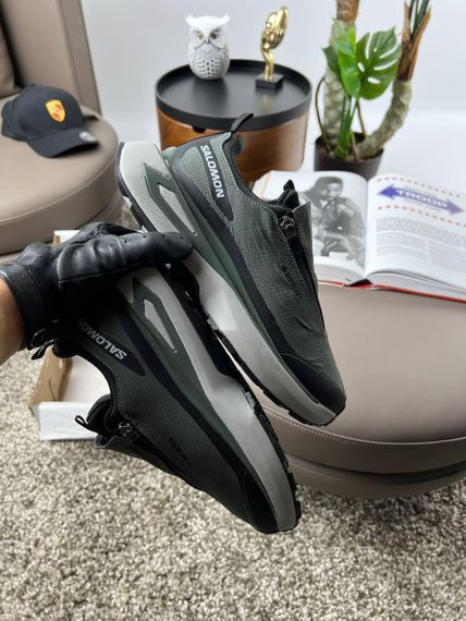 Чоловічі кросівки Salomon Odyssey ELMT Advanced Khaki Grey весна / осінь A3137 | Зображення 9