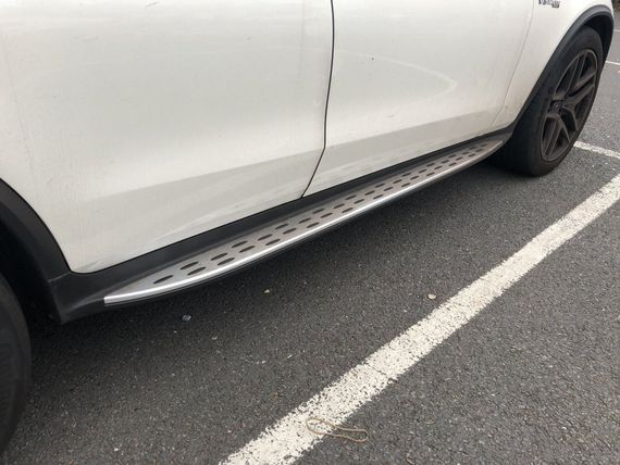 Бокові пороги (OEM) для Mercedes GLC coupe C253 | Зображення 1