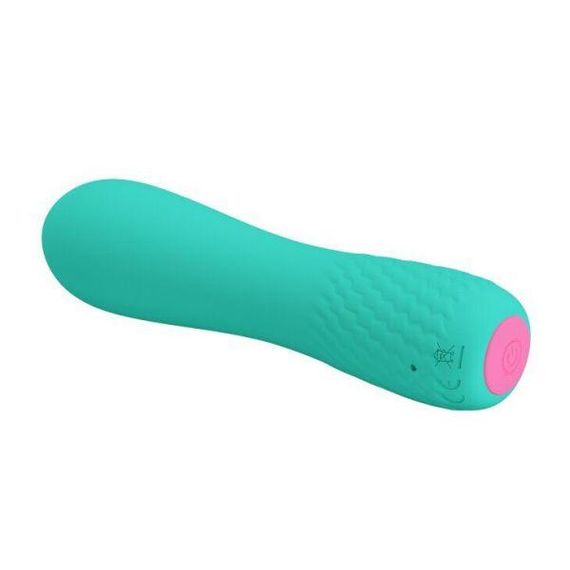 Міні вібратор Pretty Love ELFIN USB, Mint | Зображення 4