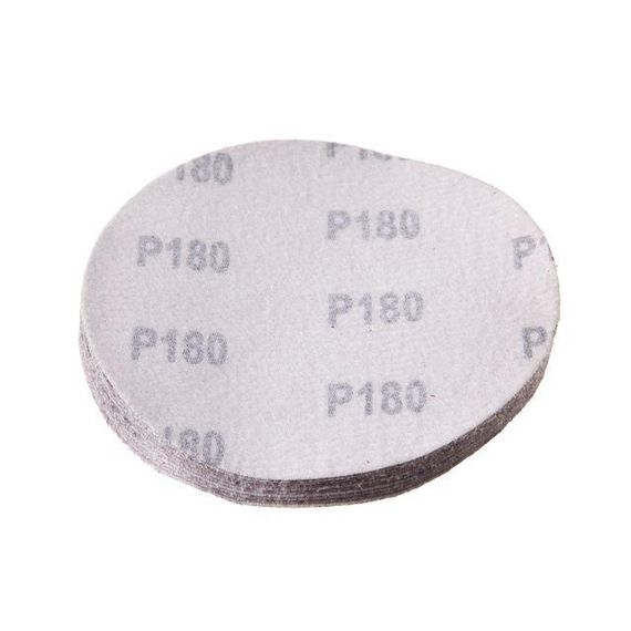 Круг наждачний самоклейний 125 мм, папір клас С, К180, 10 од. INTERTOOL BT-0518 | Зображення 2