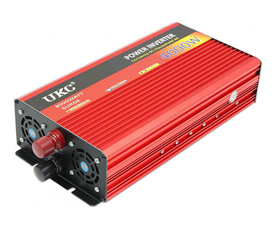 Автомобильный инвертор XPRO STRUM12 AR портативный преобразователь 12V-220V c защитой от короткого замыкания, перегрузки  4000W  (925_184) | Зображення 3