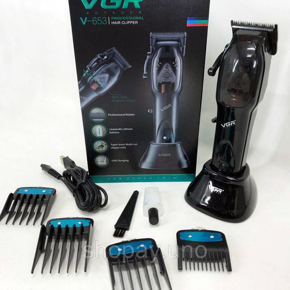 Бездротова акумуляторна машинка для стрижки волосся VGR Hair Clipper V-653 Voyager IS-29 | Зображення 4