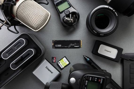 SSD накопичувач Kingston 1TB M.2 KC3000 NVMe 2280 (SKC3000S/1024G) | Зображення 5