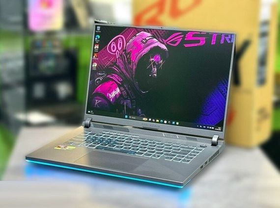 Игровой ноутбук Asus Rog Strix G16 G614F / 16" (1920x1200) IPS / AMD Ryzen 9 9955HX (16 (32) ядер по 2.5 - 5.4 GHz) / 16 GB DDR5 / 1000 GB SSD M.2 / nVidia GeForce RTX 5060, 8 GB GDDR7, 128-bit / WebCam / Win 11 Home | Зображення 4