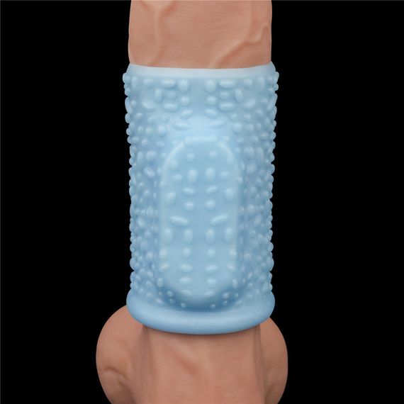 Насадка на член - Vibrating Drip Knights Ring Blue sexstyle | Зображення 9