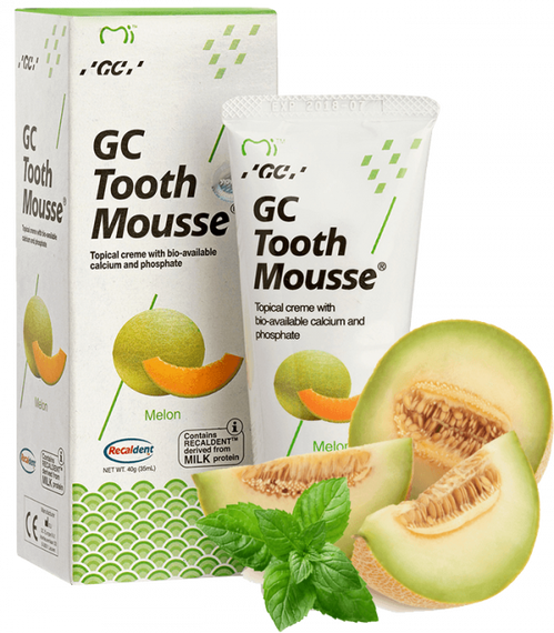 Гель-крем для зубів GC TOOTH MOUSSE, диня, 35 мл