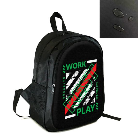 Рюкзак подростковый,спортивный,школьный 40×30 см с принтом - детский,городской для мальчика,мужской,унисекс (4347)