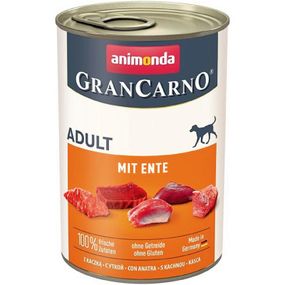 Вологий корм для дорослих собак Animonda GranCarno Original Adult качка 400 г (4017721828017)