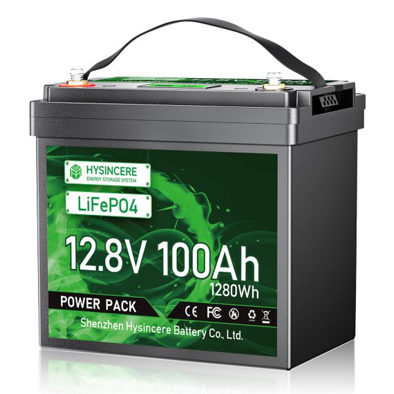 Аккумуляторная батарея HYSINCERE LiFePO4 12V 100Ah | Зображення 2