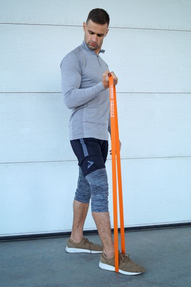 Еспандер-петля (гумка для фітнесу і кроссфіту) Power System PS-4052 CrossFit Level 2 Orange (опір 10-35 кг) | Зображення 4