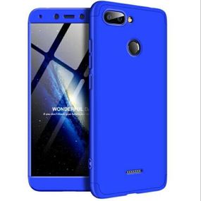 Чохол GKK 360 градусів для Xiaomi Redmi 6 колір Синій