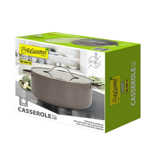 Каструля 1,9л з кришкою а/п Ceramic MR-4009-18 Maestro | Зображення 5