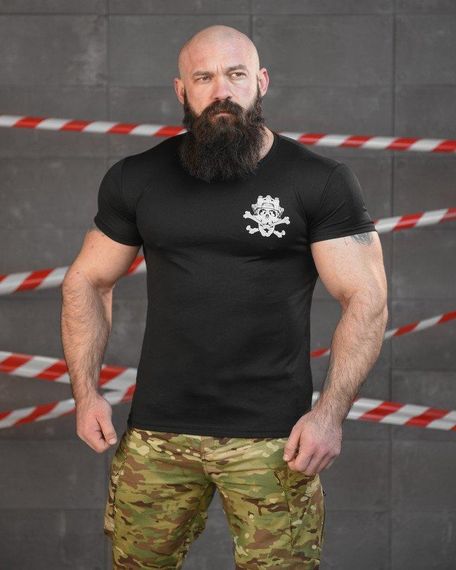 Тактична вологовідвідна футболка SABUR вечеря чорна НП5193 | Зображення 7