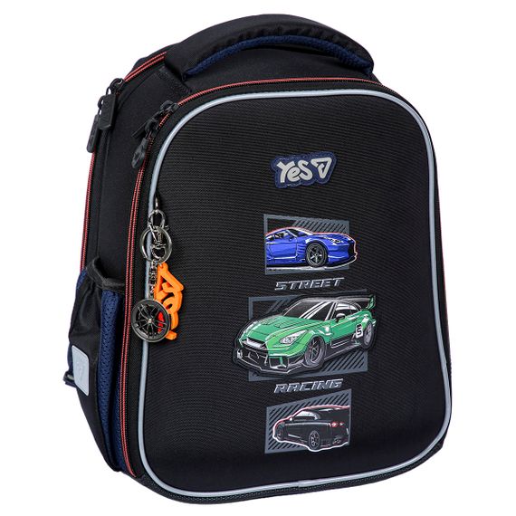 Рюкзак каркасний шкільний YES H-100S Racing Life 550220 14.7 л