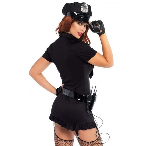 Костюм полицейской Leg Avenue Dirty Cop S/M sexstyle | Зображення 1
