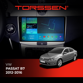 Штатна магнітола Torssen 2K VW Passat B7 12-16 F106128 4G Carplay DSP