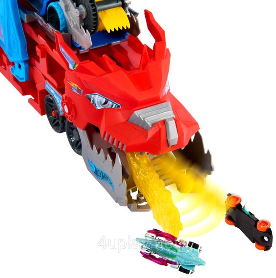 Транспортер-трансформер Hot Wheels City Два дракони (JBM72) | Зображення 4