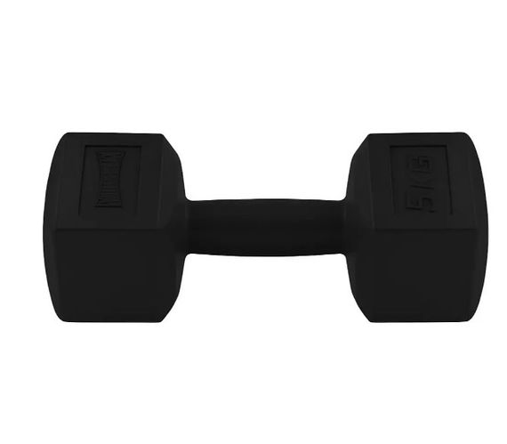 Гантель композитна PowerPlay 4124 Hercules 5 кг Чорна 1 шт (PP_4124_5kg)