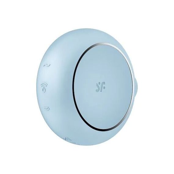 Вакуумний стимулятор із вібрацією Satisfyer Pro To Go 3 Blue | Зображення 4