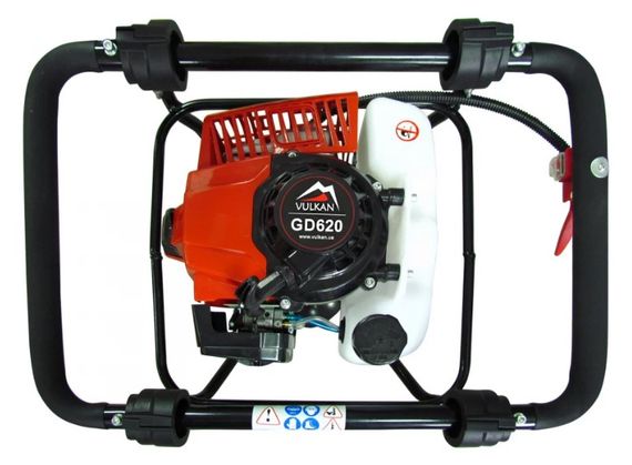 Мотобур бензиновый Vulkan GD620 2.4 кВт 81684 | Зображення 2