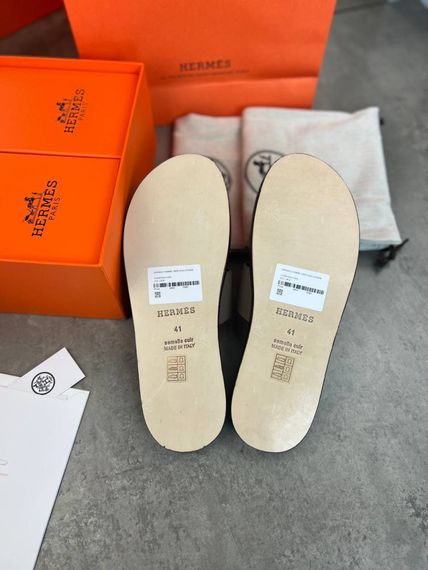 Сланці Hermes Izmir Etoupe чоловічі коричневі ob421 | Зображення 5