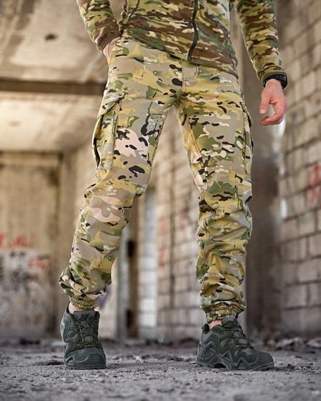 Зимові штани soft shell BANDIT мультикам ТР6411