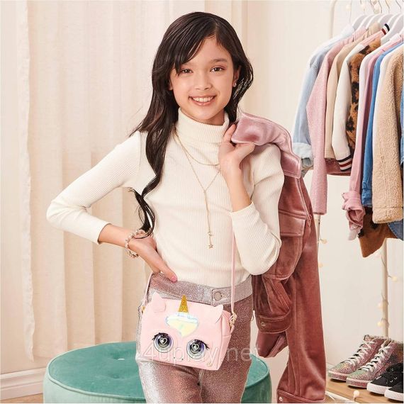 Інтерактивна сумочка гаманець Гламурний Єдиноріг Оригінал Purse Pets Glamicorn Unicorn | Зображення 7