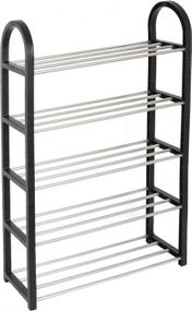 Полка для обуви 5-ярусная Eco Fabric EF-4750-5 металлические полки 50×18.5×82.5 см