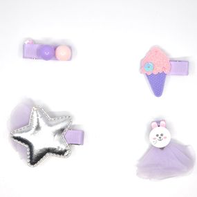 Заколка для собак Fashion Jewelry сиреневый 1шт.
