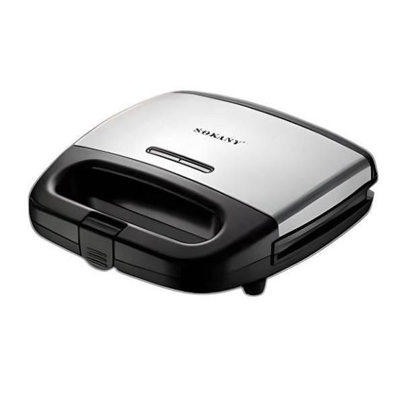 Сендвічниця електрична з антипригарним покриттям 750Вт SOKANY SK-08057