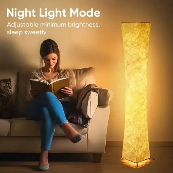 Напольная лампа с пультом дистанционного управления,20×20×130 см | Зображення 2